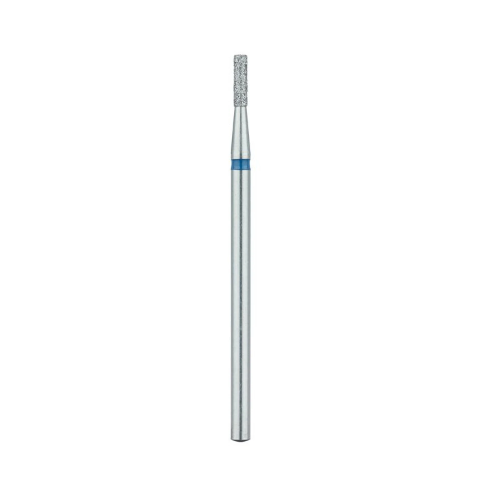 Meisinger 837L-016-FG Diamond Bur, Medium Grit, Long Cylinder, Flat End, Friction Grip, 1.6 mm Diameter, 8.0 mm Head Length, 5/Pk thumbnail 3