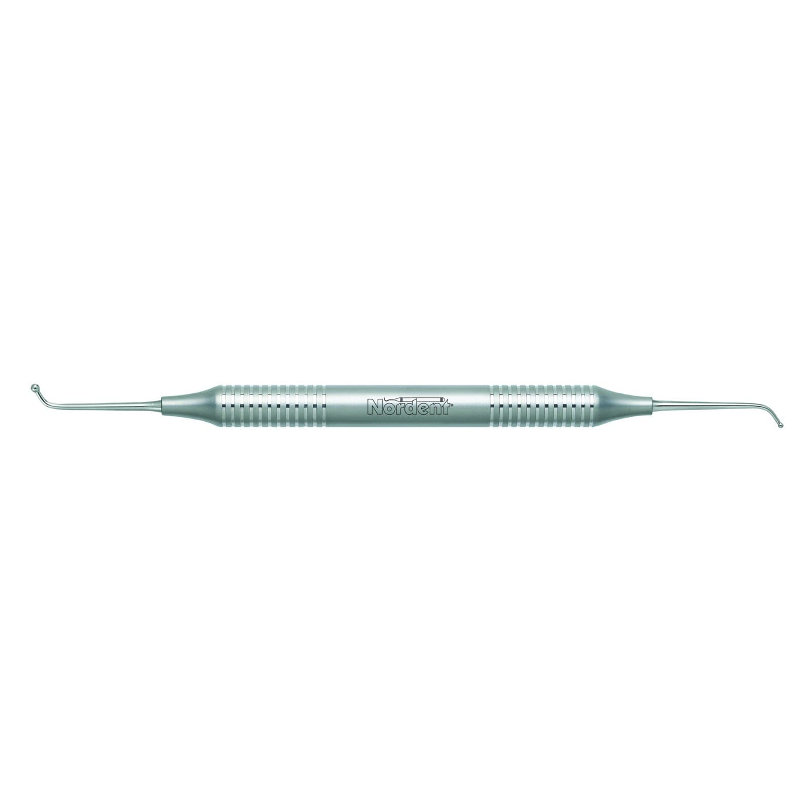 Nordent Burnisher #4 Large Ball/#2 Small Ball, Double End, DuraLite® Round Handle, BR42 - Burnishers - Large Ball #4/Small Ball #2 - DuraLite&reg; Round - Image 1