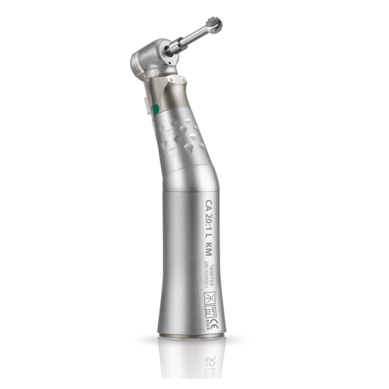 Bien Air Micro CA L Attachment 20:1 Contra Angle Handpiece, KM Micro-Series, Autochuck Push Button Latch thumbnail 2