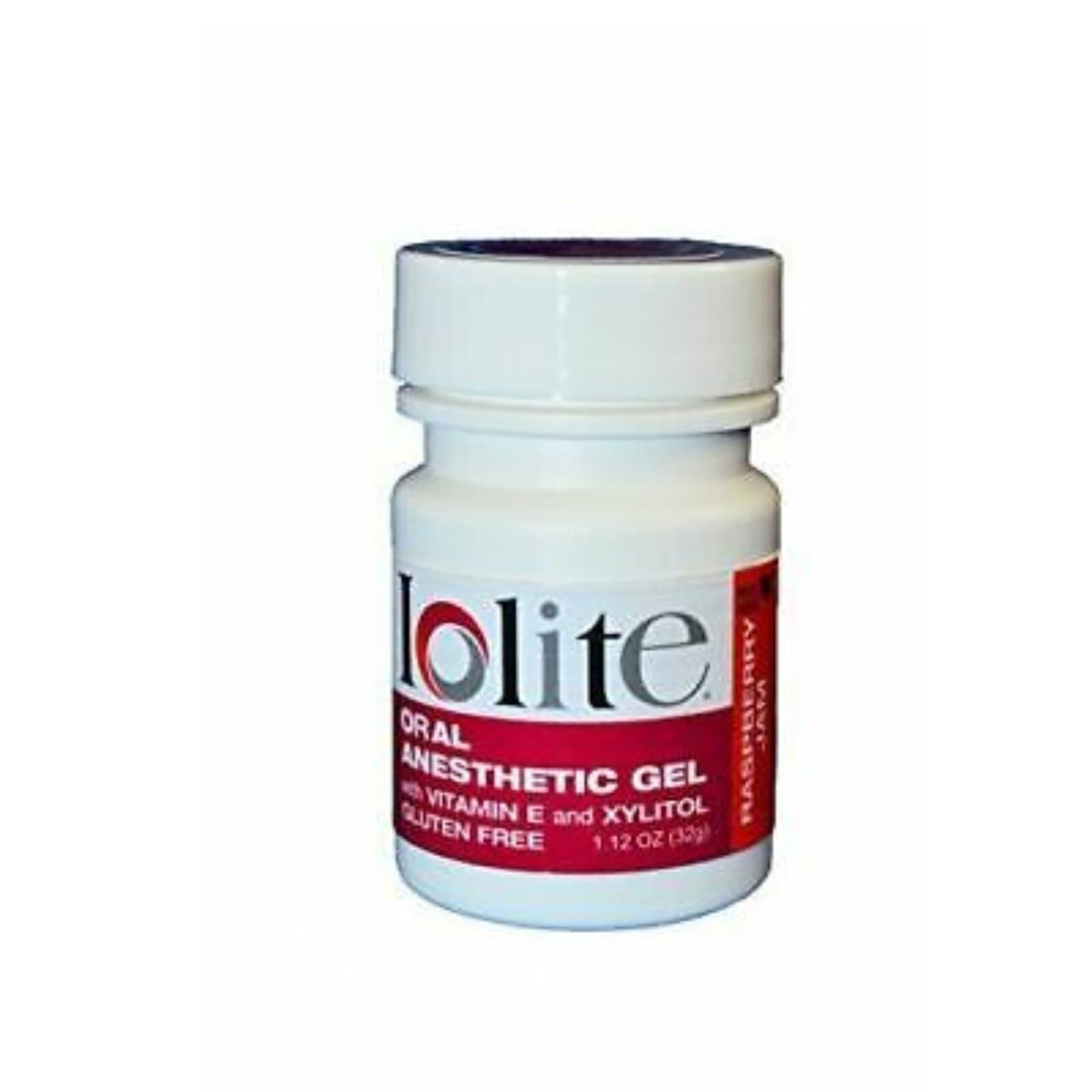 Dharma Research Iolite Topical Anesthetic Gel, 20% Benzocaine, Raspberry Jam, 1.12 oz Jar thumbnail 2