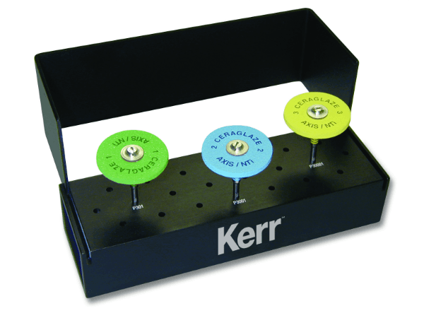 Kerr CeraGlaze Porcelain Adjusting & Polishing Lab Set, Extra-Oral, LS-910 thumbnail 2