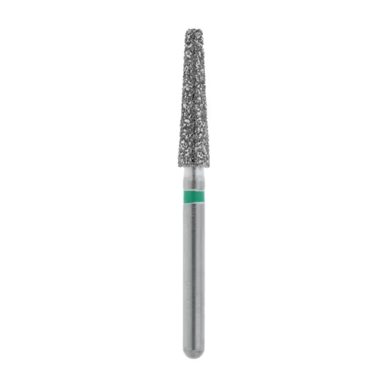 Midwest Multi-Use Diamond Bur FG 848-023C, Coarse Grit, Taper Long Flat End, 2.3 mm Diameter, 9.0 mm Length, Friction Grip, 5/Pkg thumbnail 2
