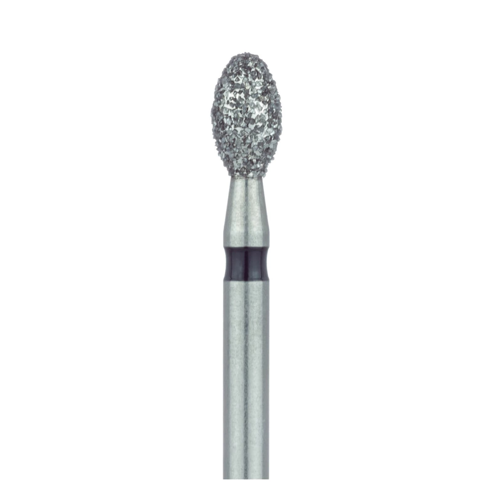 Meisinger 833KH-024-FG Super Coarse Diamond Bur, Football/Egg Shape, Friction Grip, 2.4 mm Head, 5/Pk thumbnail 3