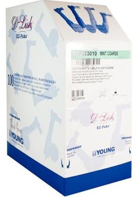 D-Lish EZ-Paks Prophy Paste & Disposable Contra Angle, Latex-Free, Coarse Mint, Petite Web Cup, 100/Bx, 323010 thumbnail 2