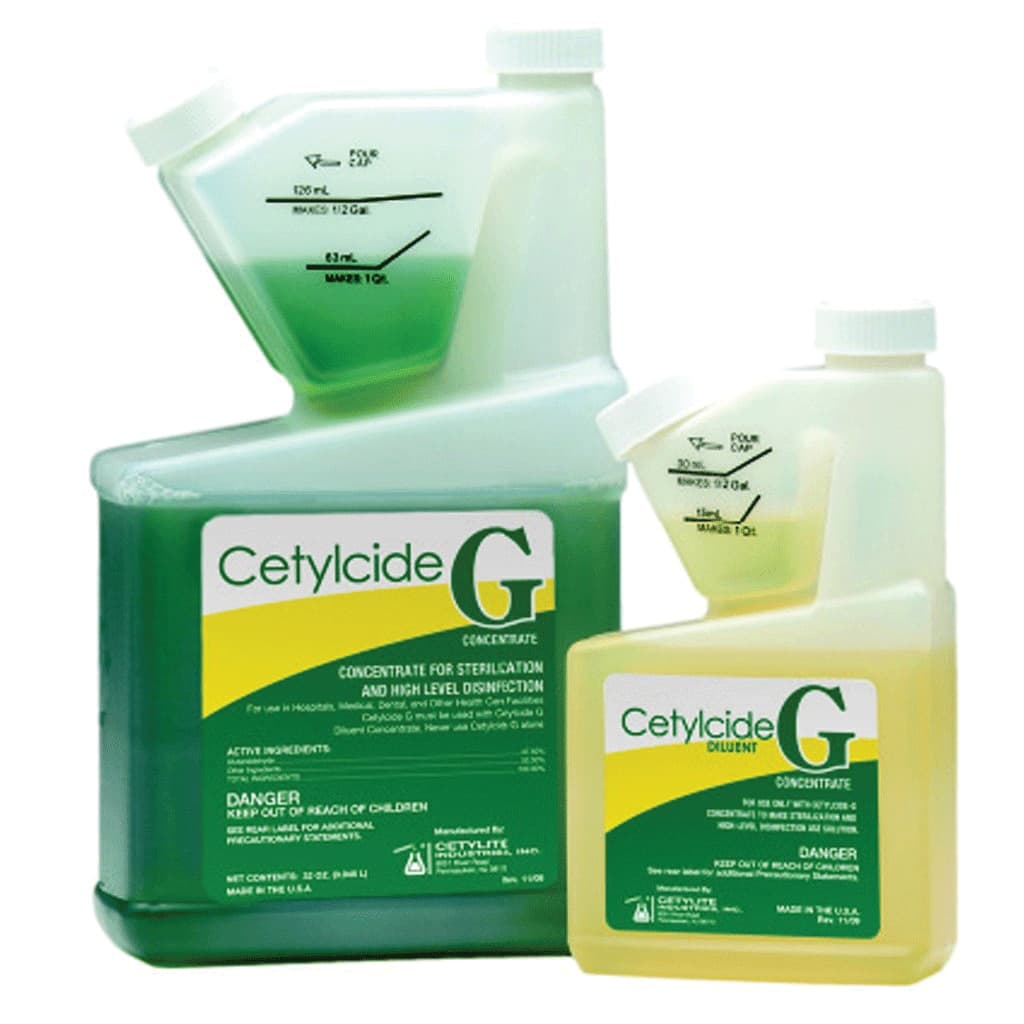 Cetylcide-G High-Level Disinfectant/Sterilant Concentrate, 3.2% Glutaraldehyde, 32 oz Bottle with 8 oz Diluent, 28-Day Reuse, 0122 thumbnail 7