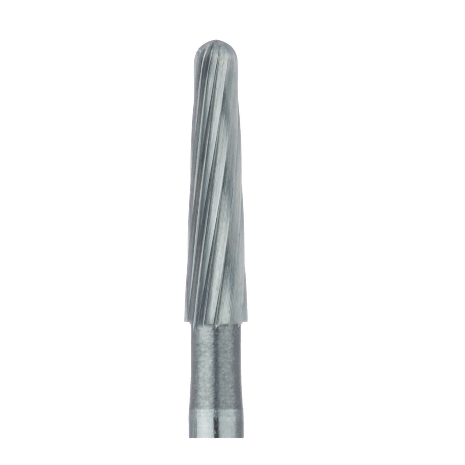 Meisinger Trimming & Finishing Tungsten Carbide Bur, FG, Round End Taper, 1.8 mm, #7686, 5/Pkg (HM375R-018) thumbnail 2