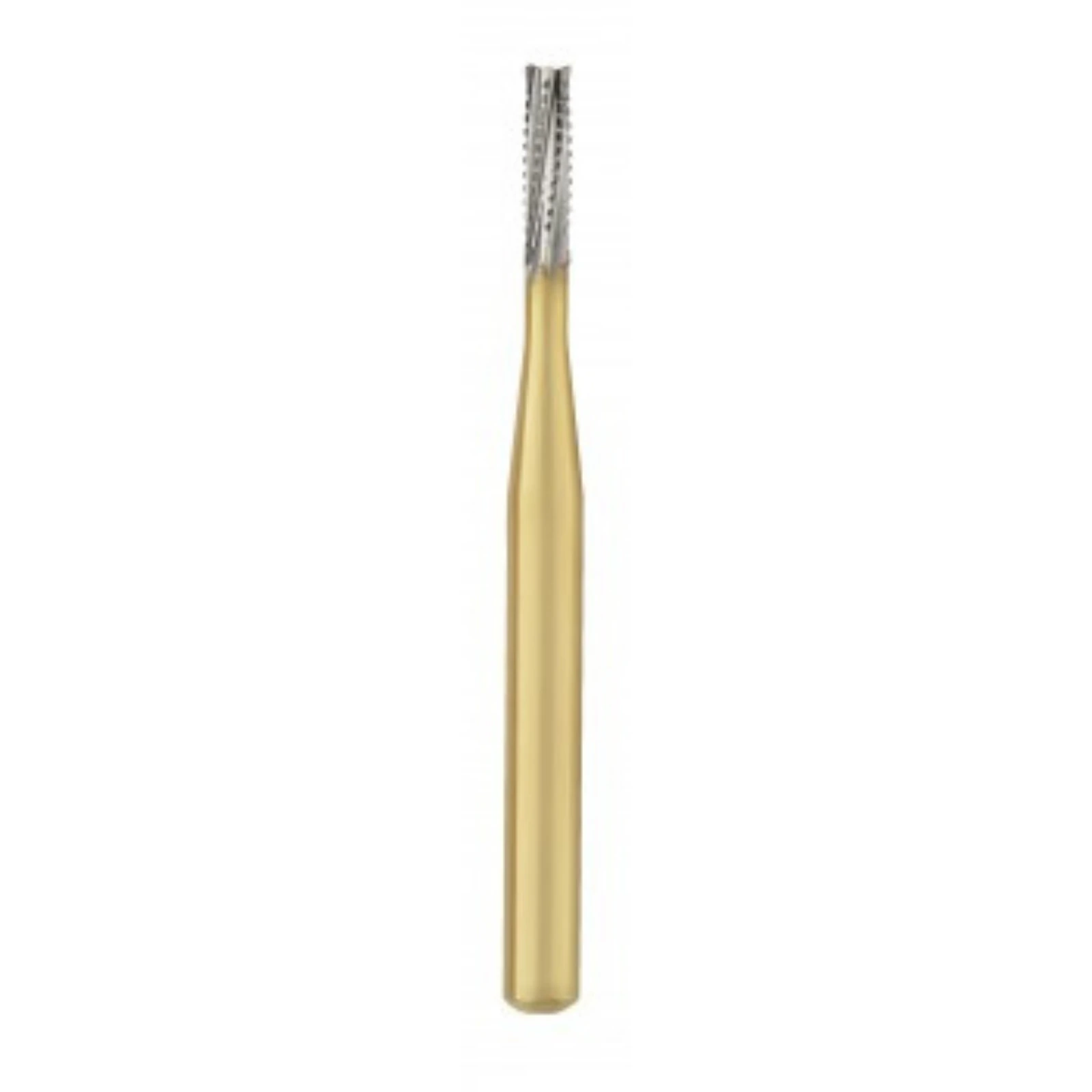 Great White Gold Series Carbide Bur, FG, Straight Cross Cut Fissure, #557, 10/Pk, 18218 thumbnail 8