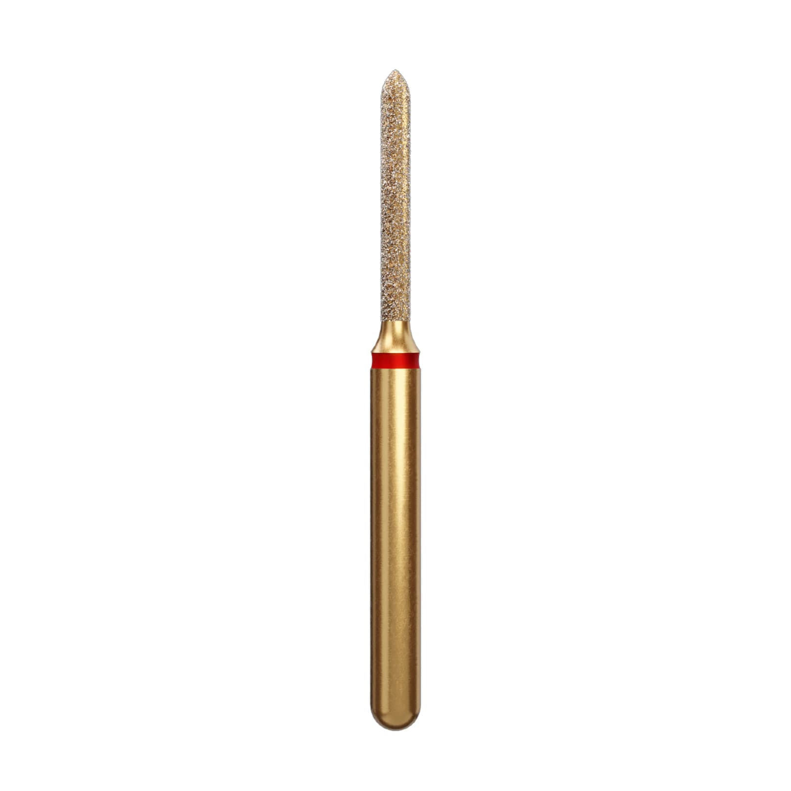 Alpen FG #878.012 Fine Grit, Beveled Cylinder Diamond Bur, 5/Pk - Alpen FG #878.012 Fine Grit, Beveled Cylinder Diamond Bur. Package of 5 Burs - Image 1