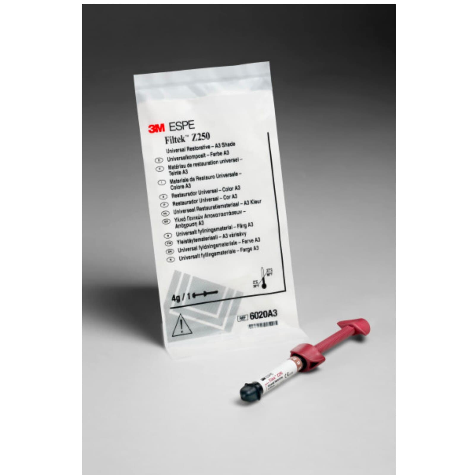 3M Filtek Z250 Universal Restorative, Universal Dentin Shade, 4g Syringe Refill, 6020UD thumbnail 6