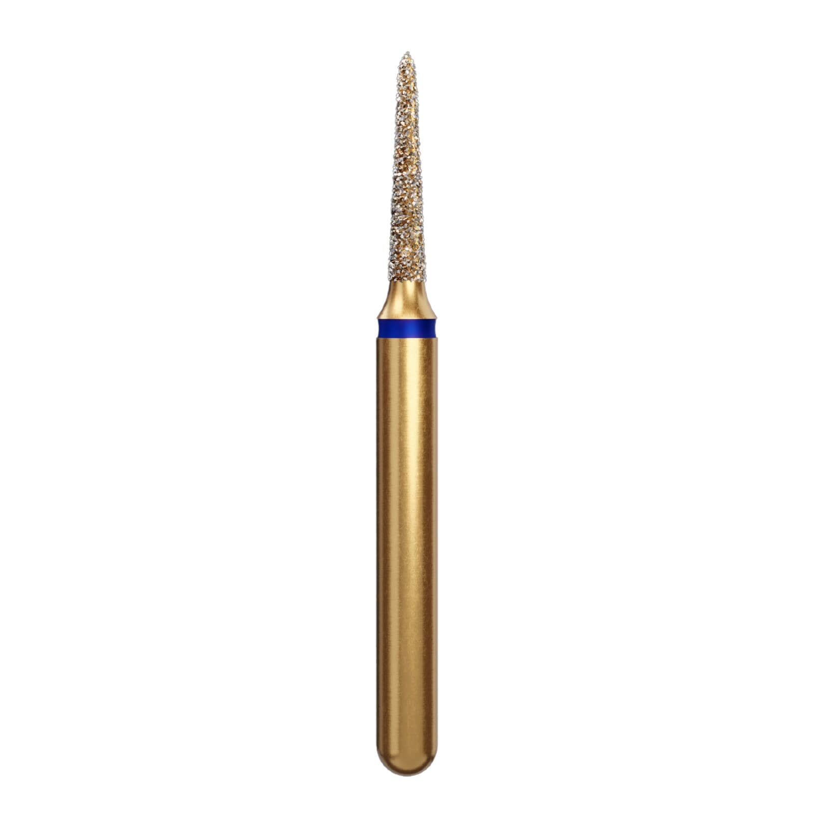 Alpen Multi-Use Diamond FG #877K Curettage Pointed Taper, Coarse Grit, 1.2mm, Blue Ring, 5/Pkg thumbnail 2