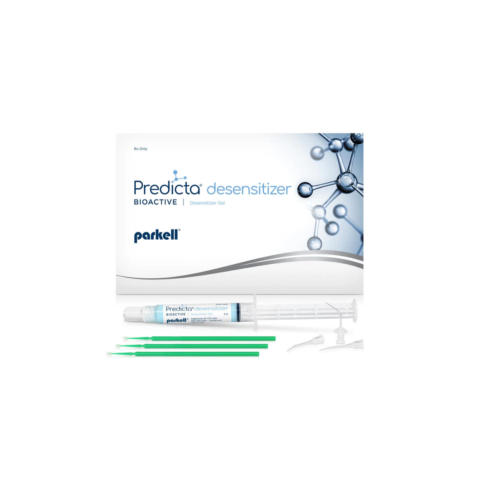 Predicta® Bioactive Desensitizer Gel Single Syringe Kit, 3 mL Syringe with 10 Applicator Tips & 15 Applicator Brushes, S626 thumbnail 12