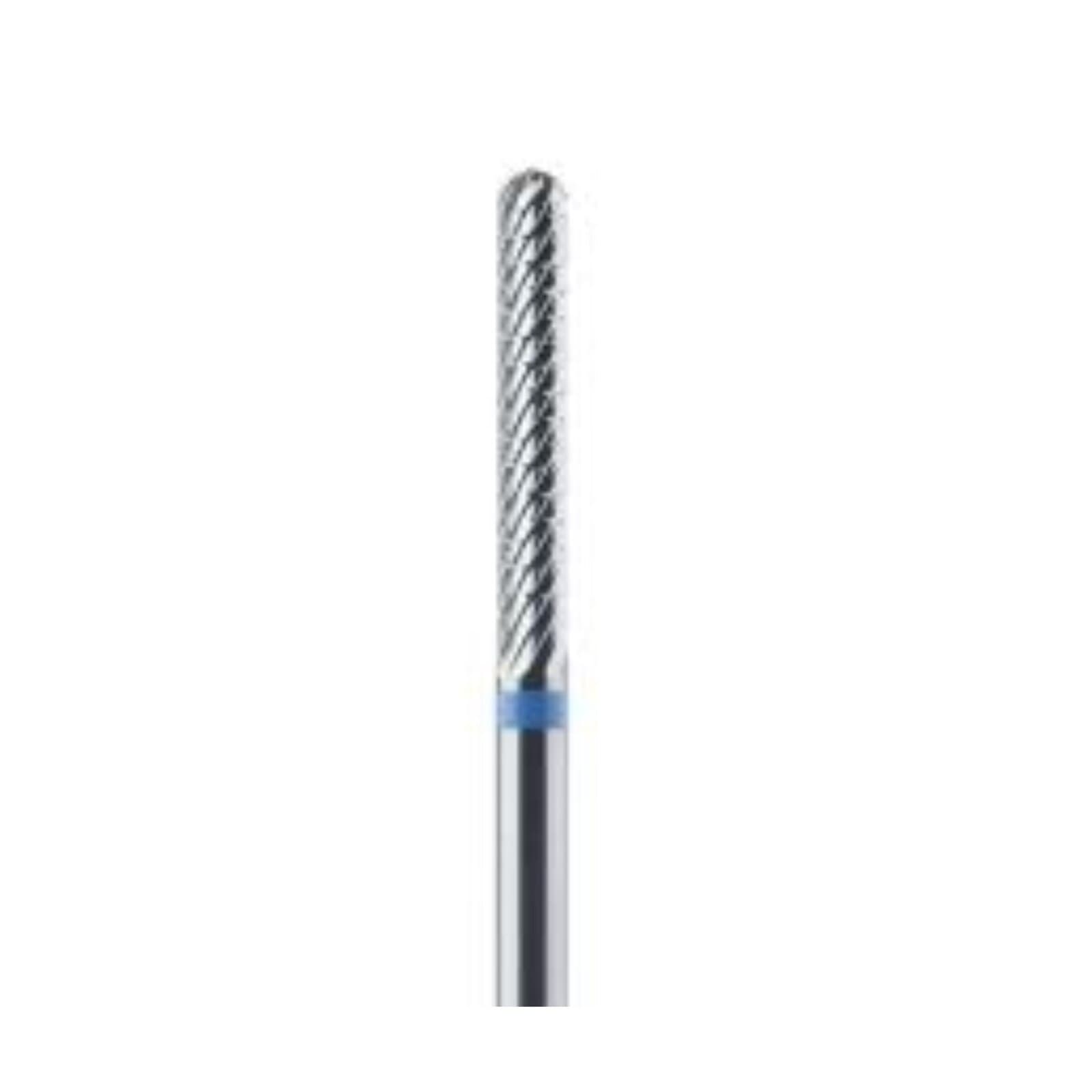 Meisinger Tungsten Carbide Lab Bur, HM486GT-023, HP, 2.3mm Diameter, Cylinder Round End, X-Cut, Medium Grit, 14.0mm Head Length, 44.5mm Shank Length thumbnail 2