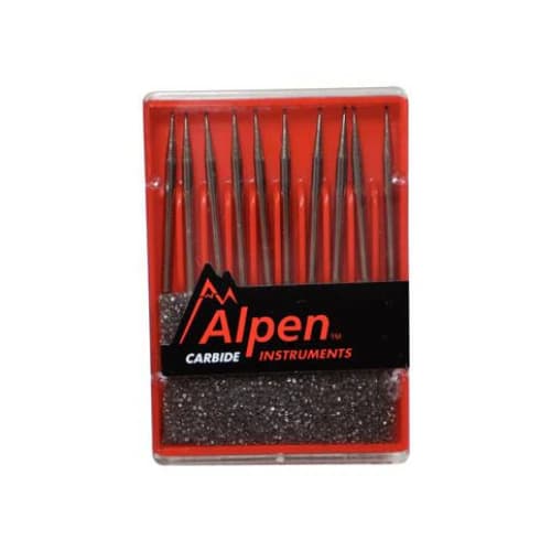 Alpen® Carbide Burs FG Round #1/2, 0.7 mm Diameter, Friction Grip, 100/Bx - Alpen® Carbide Burs FG Round #1/2 Pkg/100 - Image 1