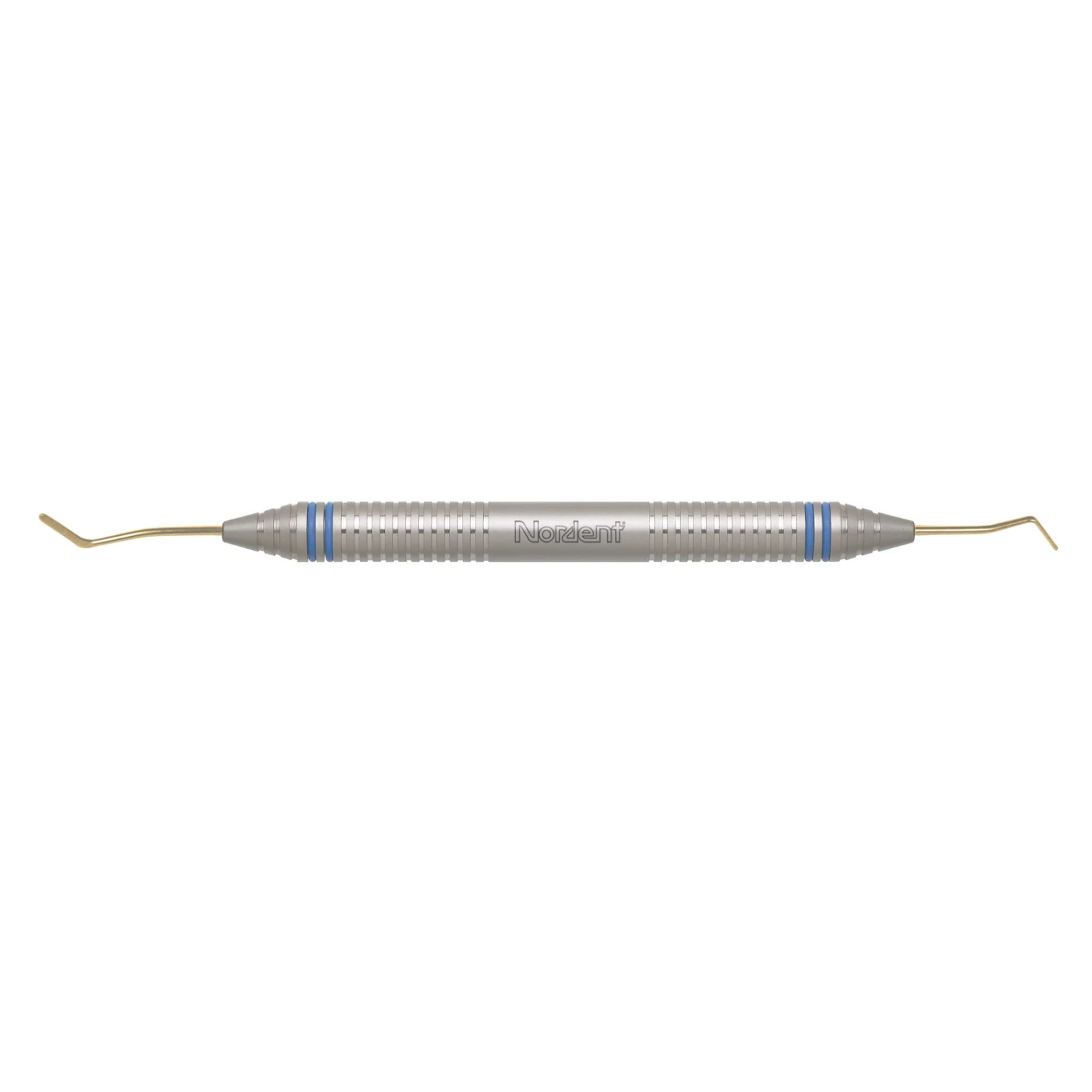 Nordent #38 Titanium-Coated Double End Paddle Composite Placement Instrument, DuraLite ColorRings, 38T - Nordent #38 Titanium-Coated Double End Paddle Composite Placement Instrument - Image 1