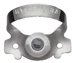 Hygenic Fiesta Color-Coded Matte Finish Winged Rubber Dam Clamp #8A, Black, for Partially Erupted Molars, 1/Pk, H09961 thumbnail 2