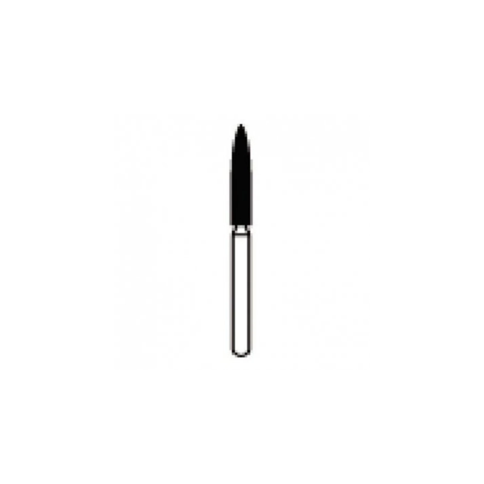 NTI Diamond Bur FG Coarse Flame #C863-018, 1.8 mm Diameter, 10.0 mm Length, 5/Pack thumbnail 2