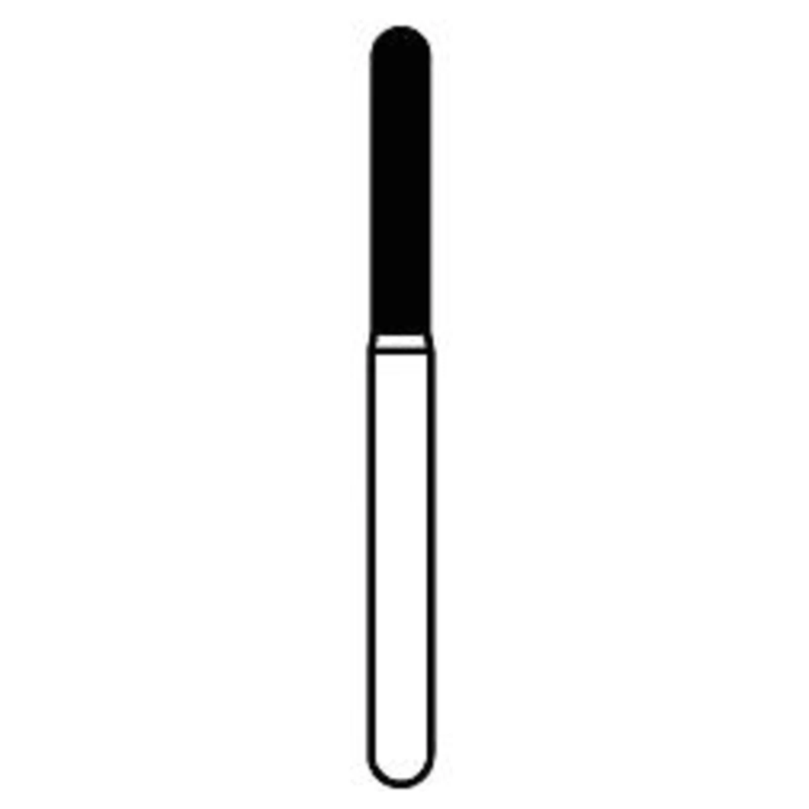 Solo Diamond® Single-Use Diamond Burs FG, KS Cylinder, #1214.8, 1.4mm, Coarse, Green, 25/Bx, KS2014C thumbnail 3