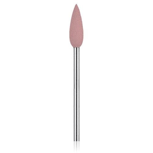 NTI Silicone Polisher, Pink HP, Flame Shape, Size 045 (4.5 mm), Fine Grit, 10/Pkg, P0340-045 thumbnail 2