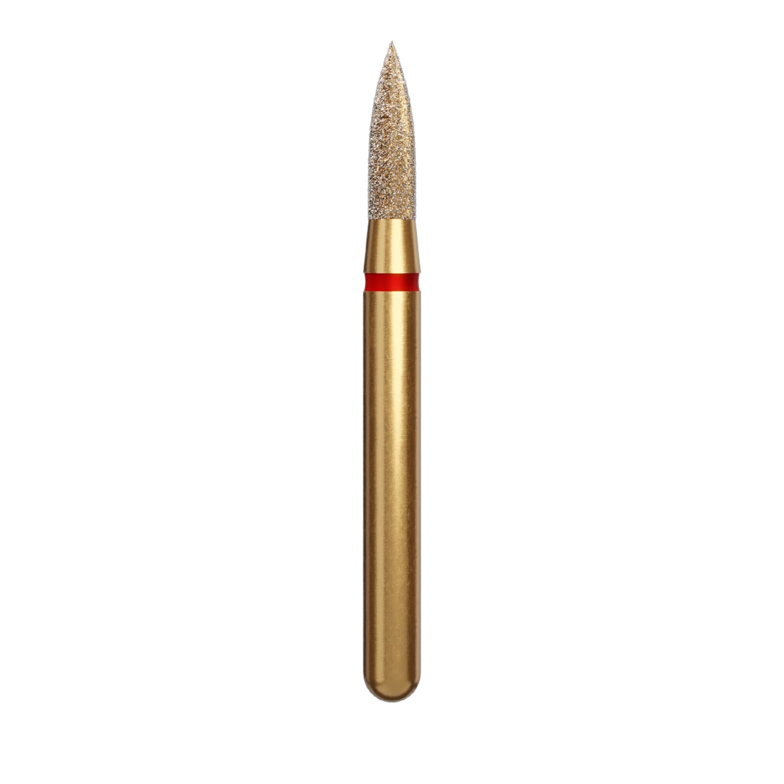 Alpen Multilayer Diamond Bur FG 860-014, Fine Grit, Flame Shape, 5/Pk thumbnail 2