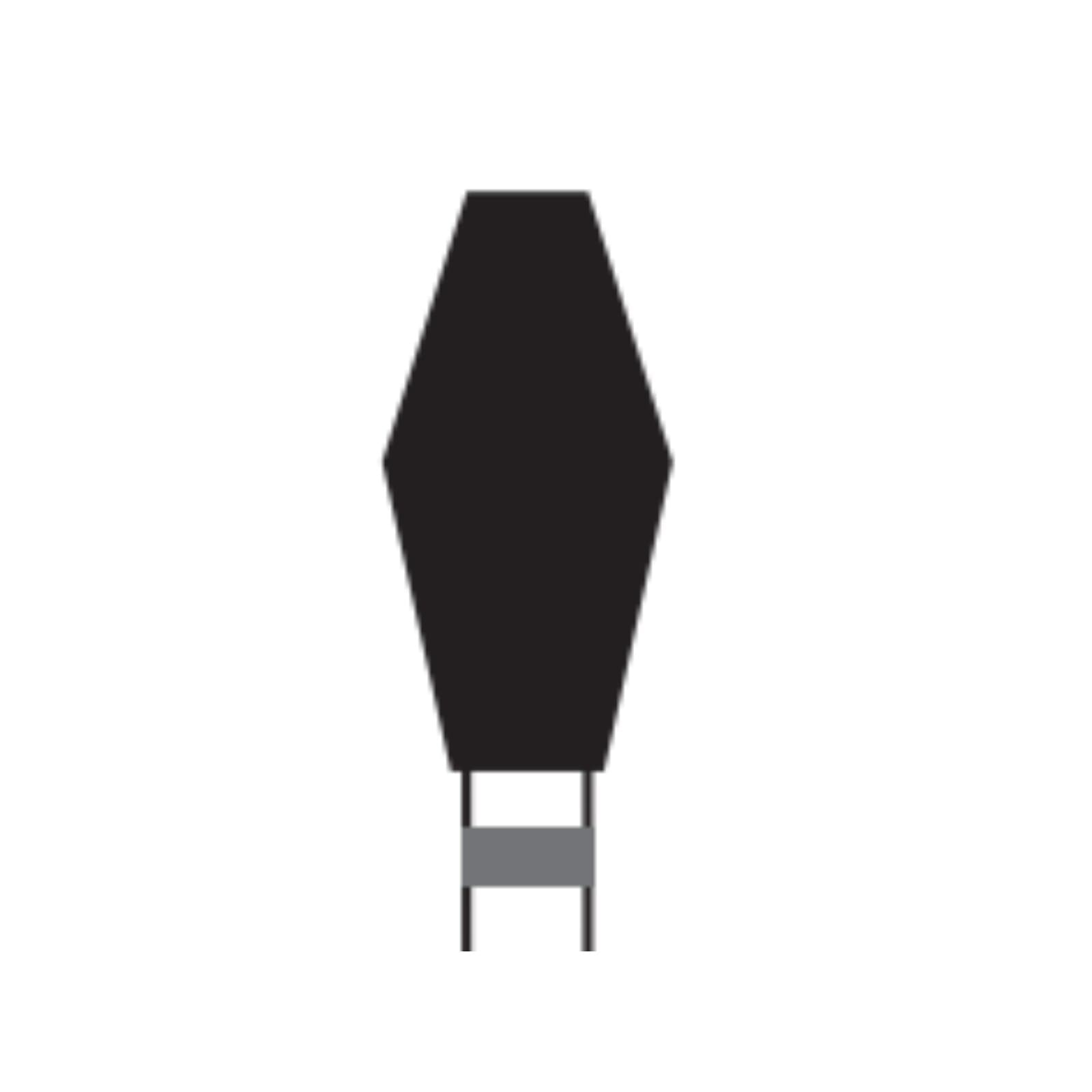 Midwest Once Single Use Diamond Bur – FG, Super Coarse, Barrel, #811, 3.7 mm Diameter, 7.5 mm Length, 25/Pkg, 1811037SC - Midwest® Once™ Single Use Diamond Bur – FG, Super Coarse, Barrel, # 811, 25/Pkg - 3.7 mm Diameter, 7.5 mm Length - Image 1