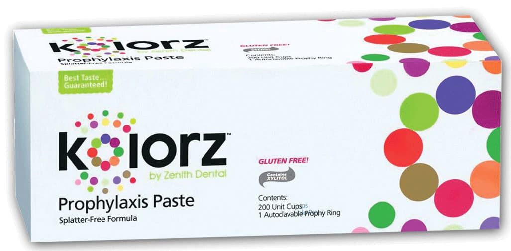 Kolorz Prophy Paste, Coarse, Cherry Burst, Unit Dose Cups, 2 x 200/Box, 788407 thumbnail 9