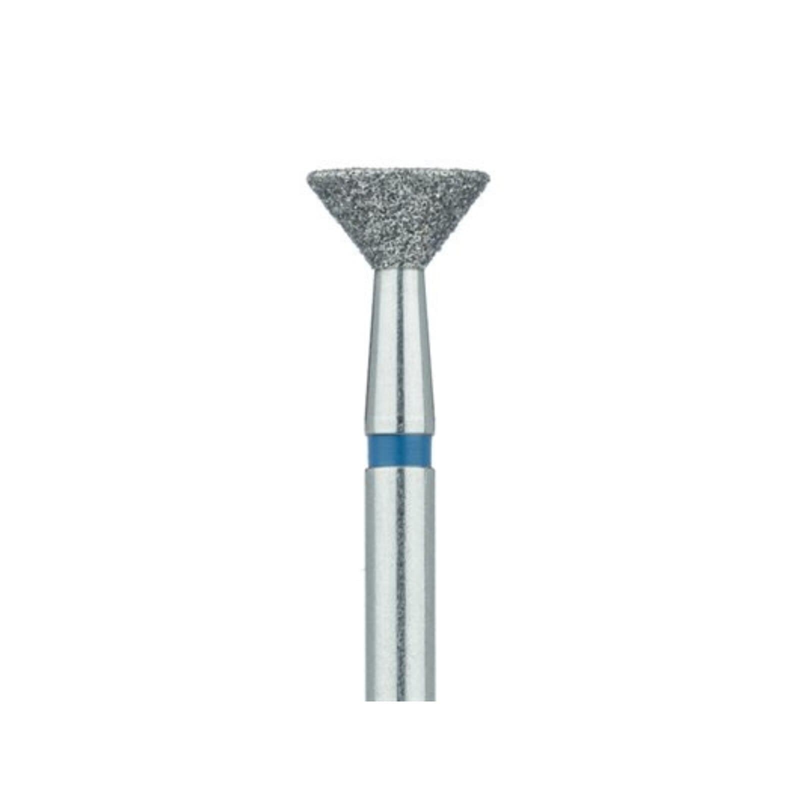 Meisinger 813-060-HP Multi-Use Diamond Bur, Medium Grit, Long Inverted Cone, 6.0mm Head, HP Shank, 2/Pack thumbnail 3