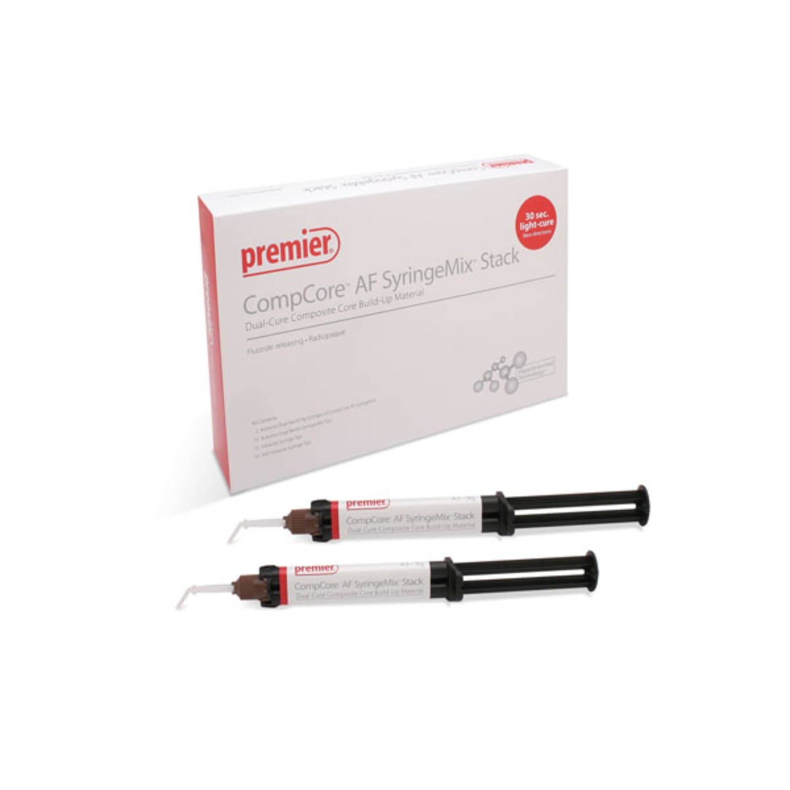 CompCore AF SyringeMix STACK Core Build-Up Material, Dual-Cure, Intro Kit, 9 g, A3, 2/Pk, 3001513 thumbnail 11
