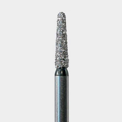 Microcopy Neo Diamonds FG SS 1114.6C Round End Taper Diamond Bur, 25/PK - Neo Diamonds FG SS 1114.6C Round End Taper 25/PK - Image 1