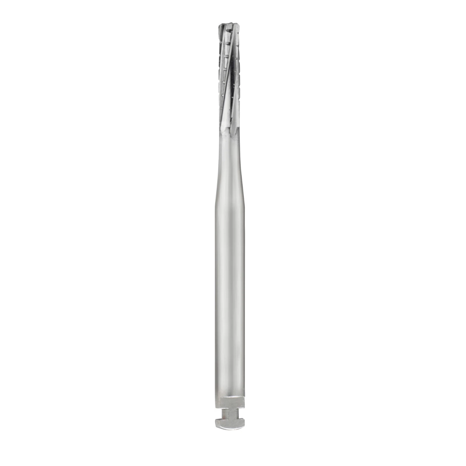 SS White #558L RA Carbide Bur, Straight Fissure, Flat End Crosscut, 1.2 mm Diameter, 5.0 mm Length, 10/Pkg thumbnail 2