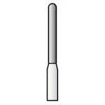 SS White Revelation Diamond Bur 881-014C, Coarse, Round End Cylinder, Friction Grip, 5/Pk, 91043-5 thumbnail 2