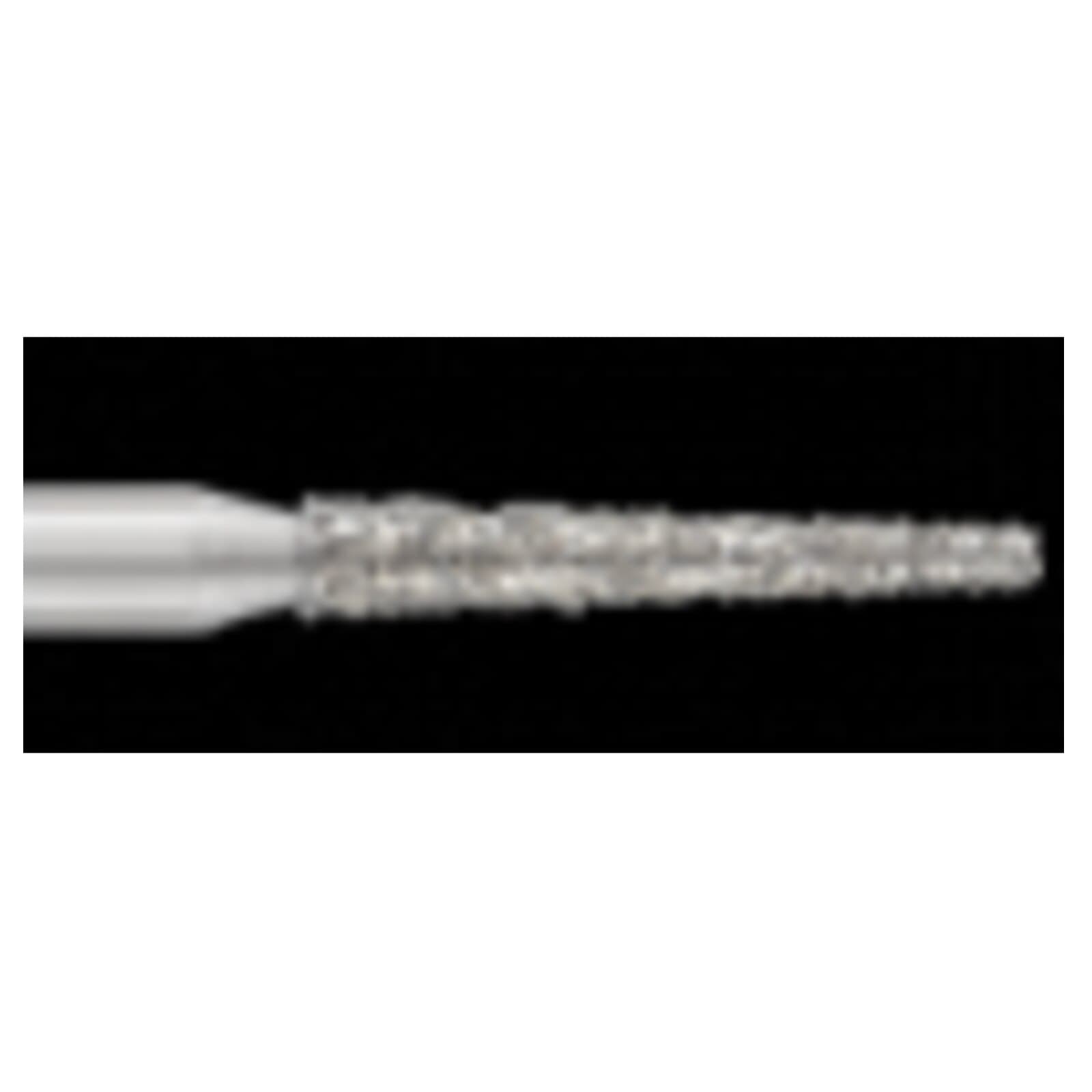 Piranha Diamond Single-Use Burs, FG, Flat End Taper, #847-014SC, 1.4 mm, Super Coarse, Black, 25/Pk thumbnail 3