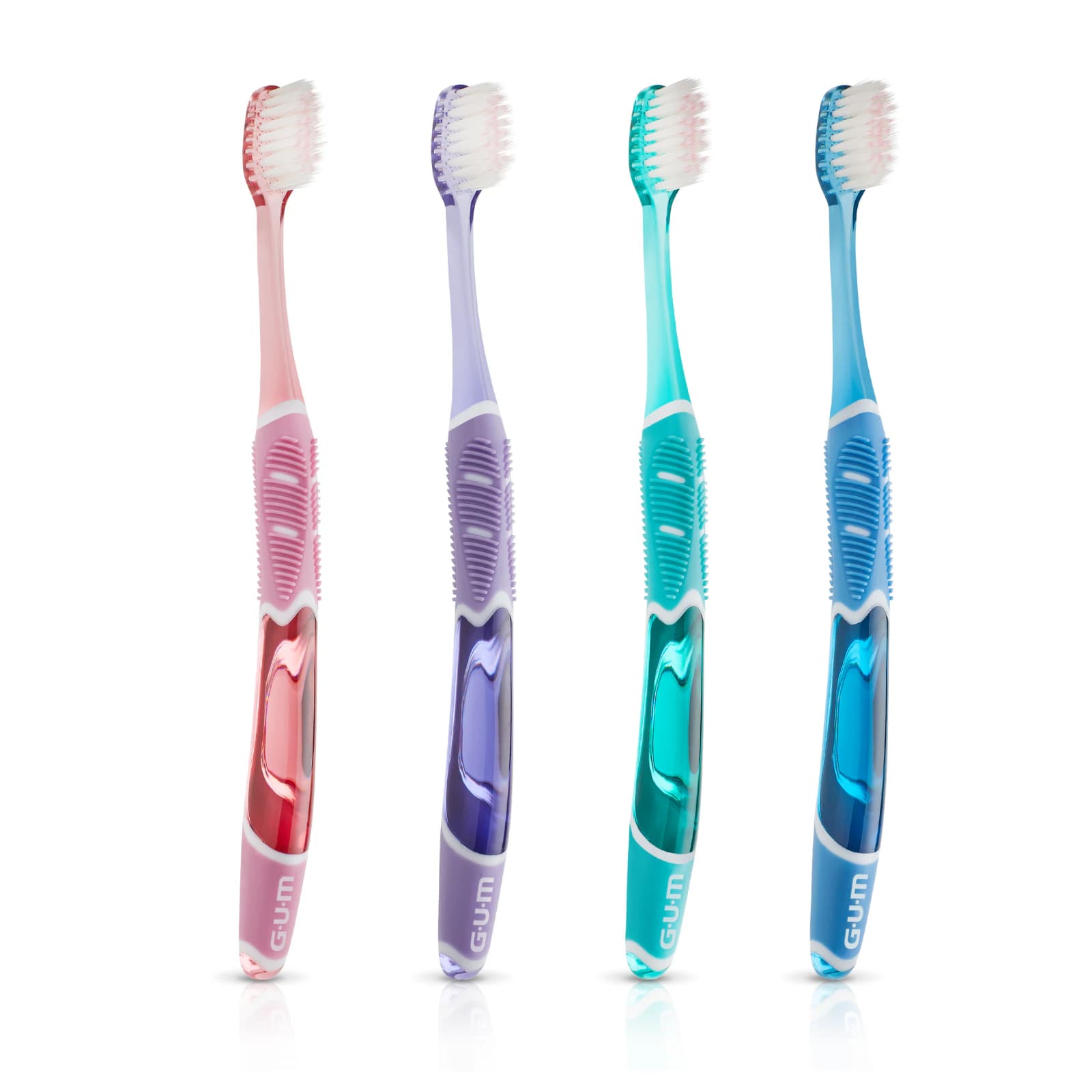 GUM Technique Deep Clean Compact Sensitive Toothbrush, Imprinted, 12/Pk thumbnail 2
