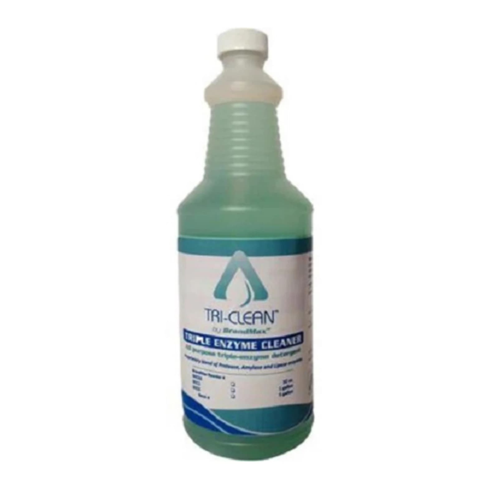 Tri-Clean™ Triple Enzymatic Cleaner Concentrate, Pre-Measured 32 oz (1 Quart) Bottle, BEC32PM - Tri-Clean™ Enzymatic Cleaner Concentrate Quart - Image 1