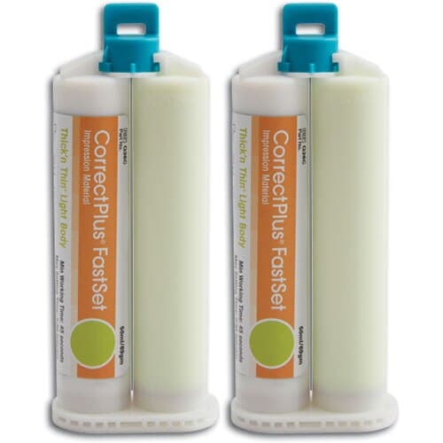 Correct Plus VPS Impression Material, Thick-n-Thin Light Body, Fast Set, 50 ml Cartridges, 4/Pkg, Q36C thumbnail 3