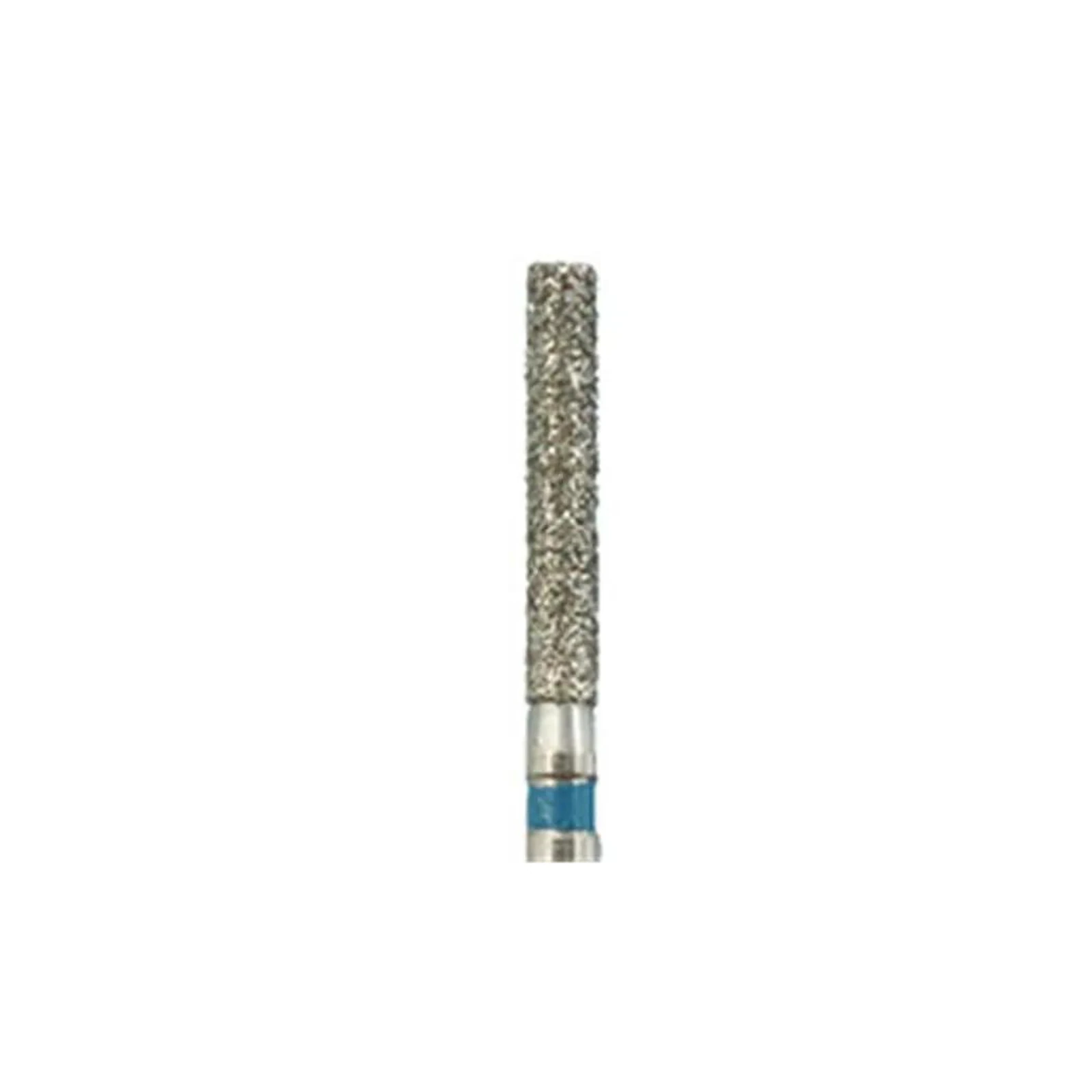 Meisinger Multi-Use Diamond Bur, FG, Long Cylinder, Flat End, #837L, 1.4 mm, Medium Grit, Blue Ring, 5/Pk, 837L-014-FG thumbnail 4