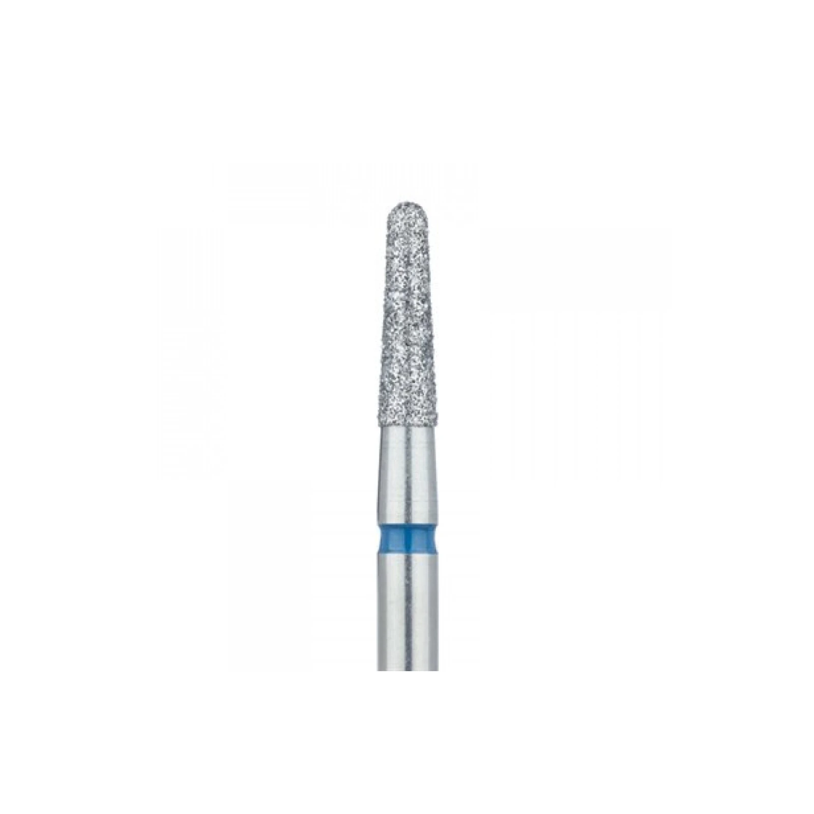 Meisinger 850-023-HP Diamond Bur, Round End Tapered, Medium Grit, 2.3 mm Diameter, HP Shank, 5/Pk thumbnail 3