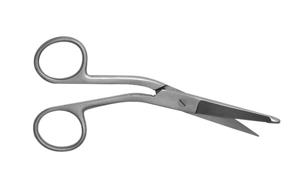 Hi-Level Bandage Scissor, 5.5" Serrated, Stainless Steel - Hi-Level Bandage Scissor 5.5'' Serrated - Image 1