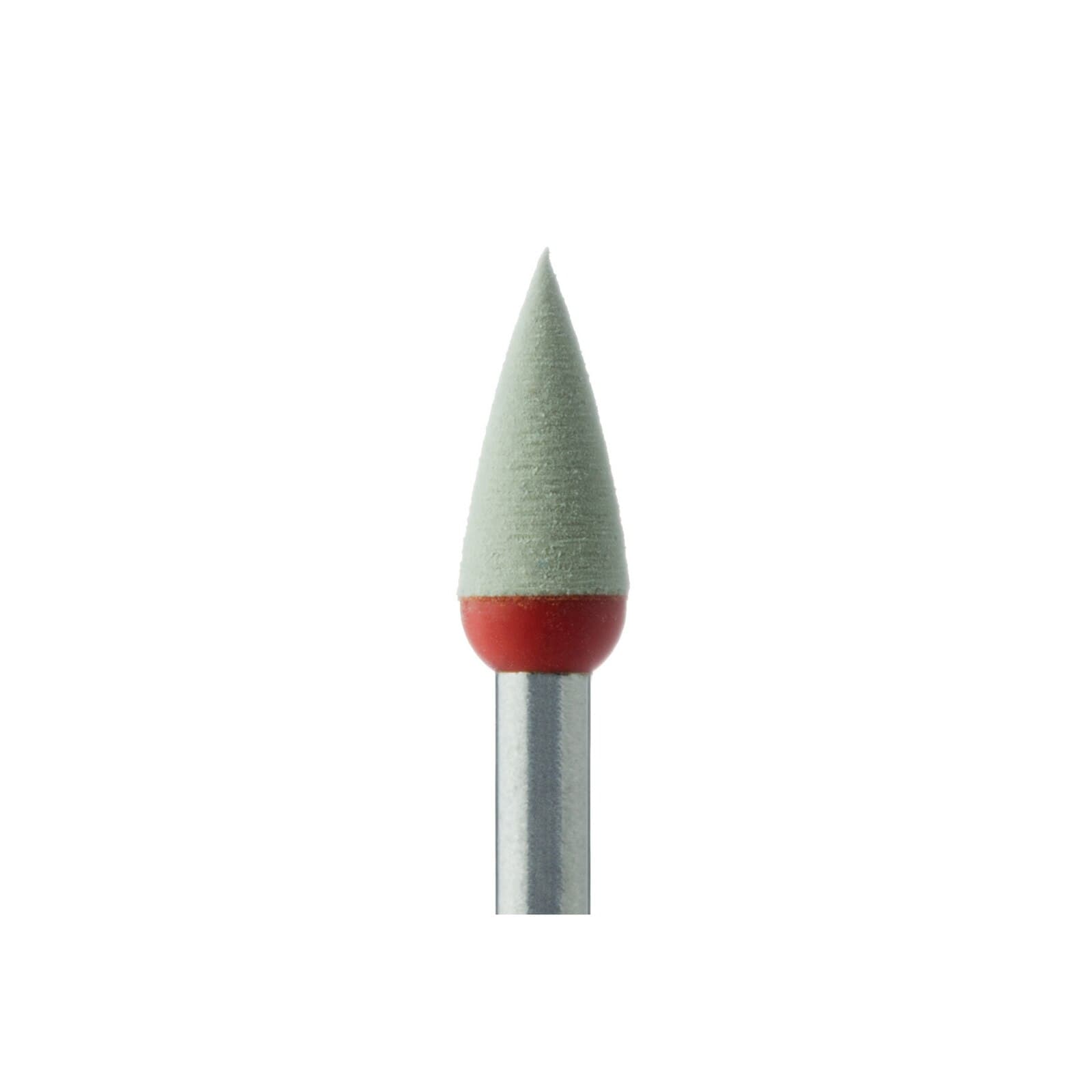 Meisinger E-Max High-Shine Polisher, RA, Flame, 4 mm, Fine, Beige/Orange, 2/Pk, DPO05-040-RA thumbnail 2