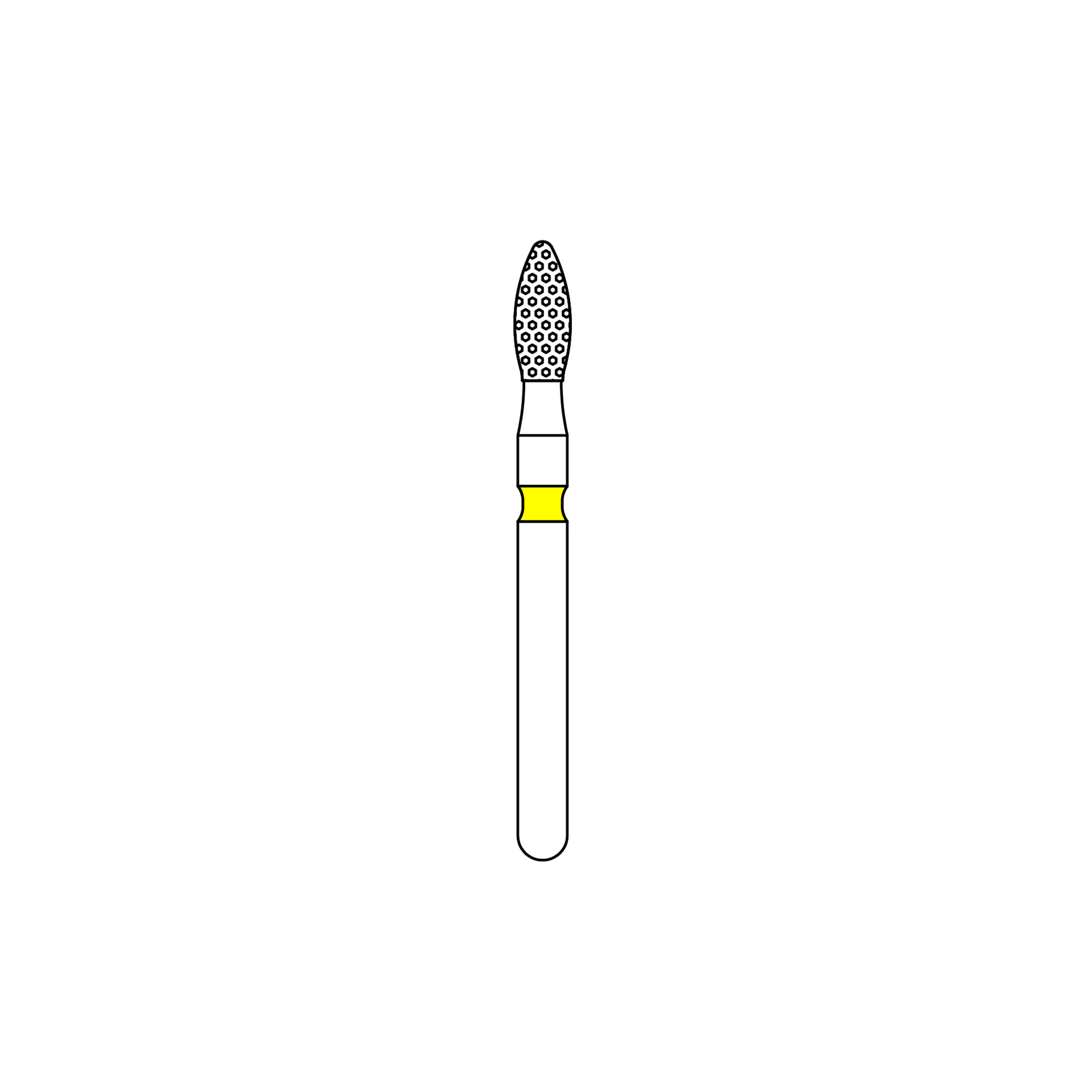 PRIVA Diamond Burs FG 368-018XF, 5/Pk - PRIVA Diamond Burs FG 368-018XF 5/Pk - Image 1