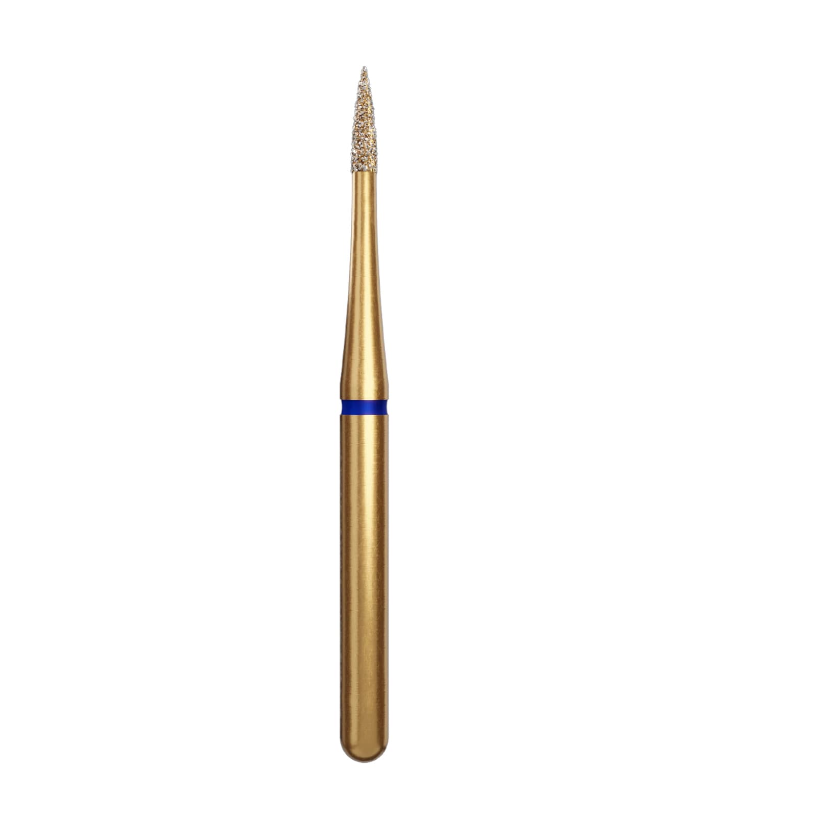 Alpen Multilayer Diamond Bur FG 889-009, Flame Shape, Coarse Grit, 5/Pk - Alpen Diamond Flame Medium Grit R889C009FG Pack of 5 - Image 1