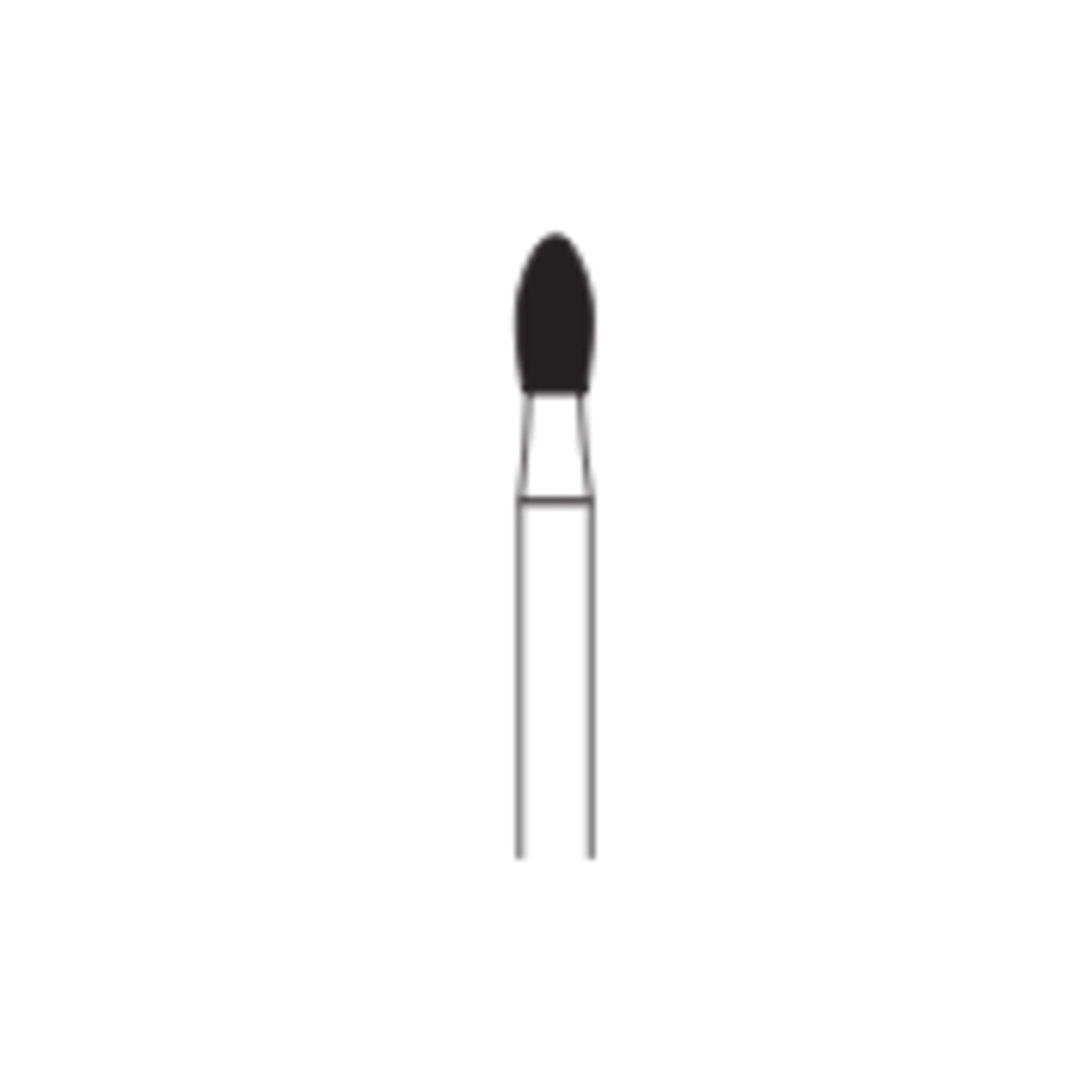 Egg-Shaped Multi-Use Diamond Bur, 379-018C, 6/Pk - Egg Diamonds 379-018C 6/Pk - Image 1