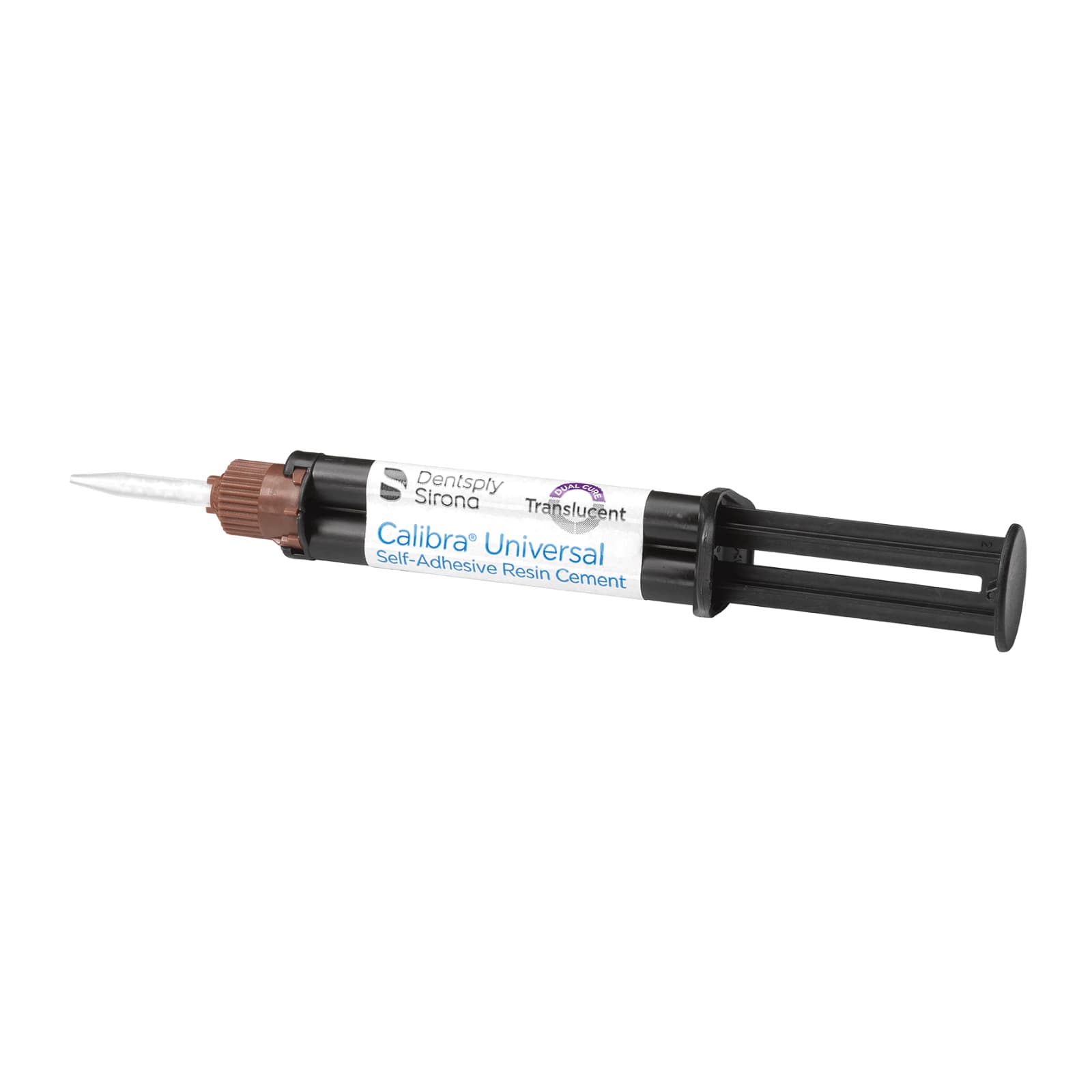 Calibra Universal+ Versatile Resin Cement Syringe Refill, Opaque, Dual-Cure Automix, 2 x 4.5g Syringes with 20 Mixing Tips, 607406NA thumbnail 2
