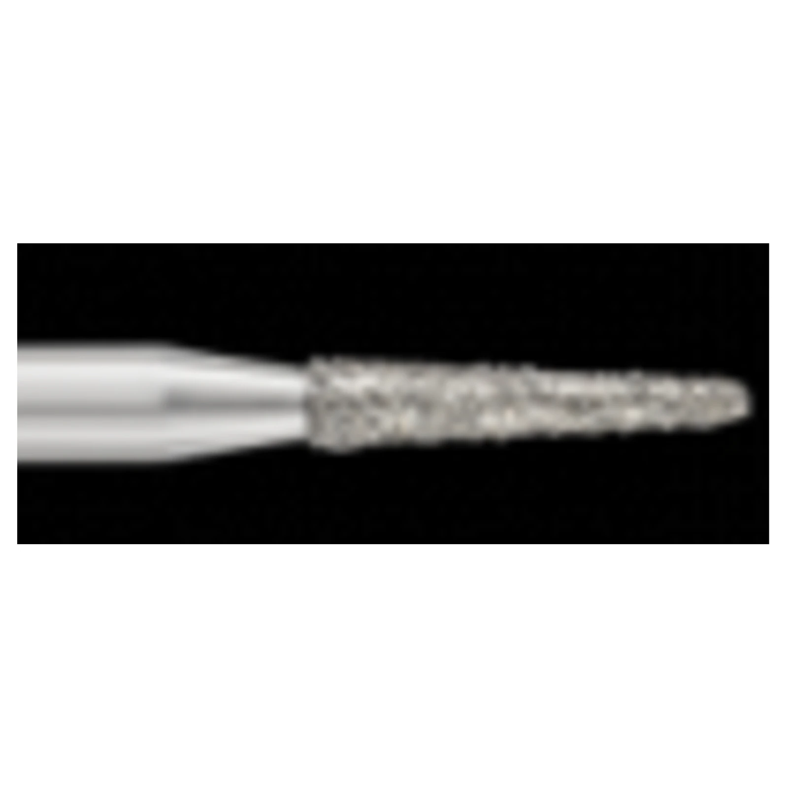 SS White Piranha Single-Use Diamond Bur, Fine Grit, Round End Taper, FG 855-014F, 25/Bx - Piranha Diamond 855-014F 25/Pk - Image 1