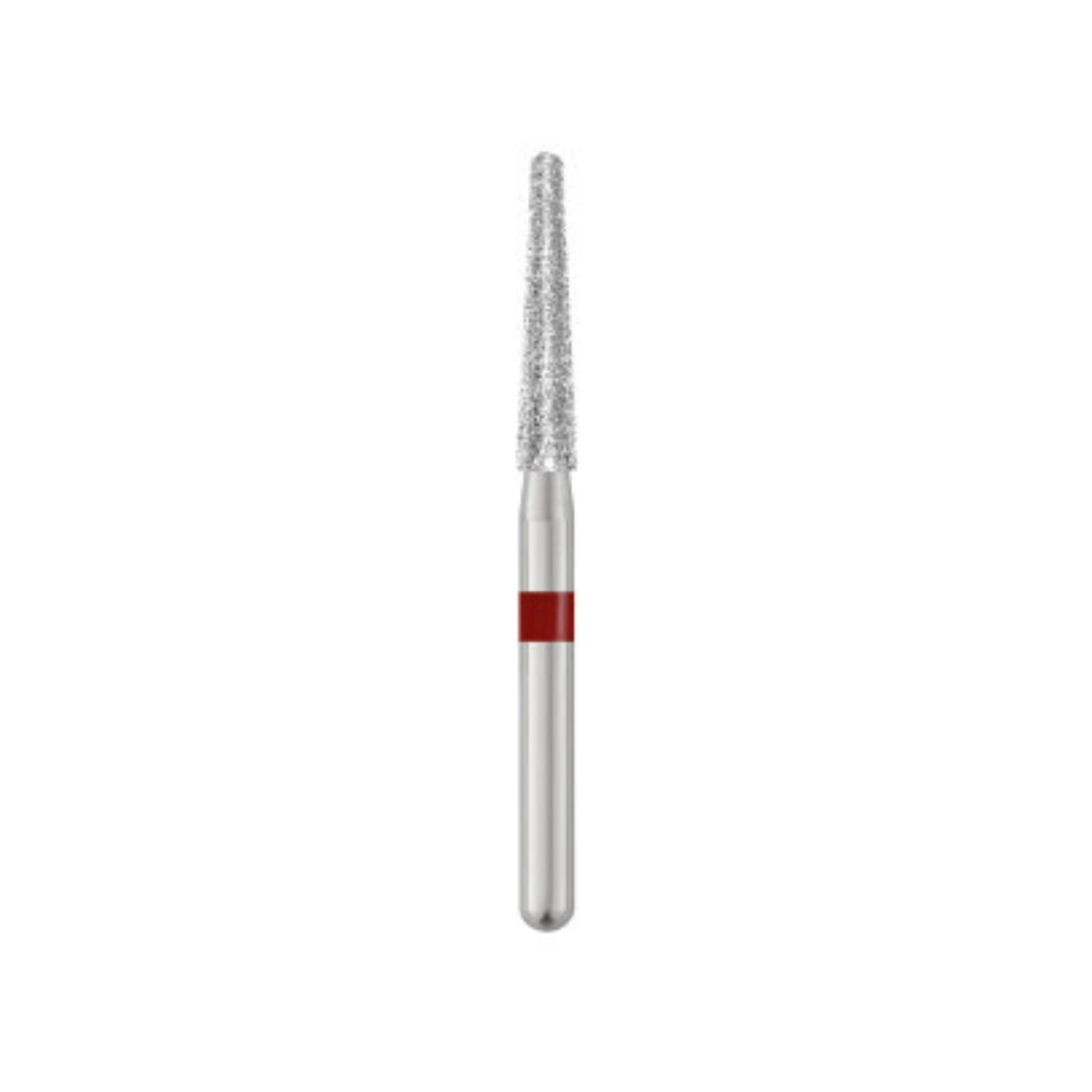 Piranha® Single Patient Use Diamond Bur, Round End Taper Long, Fine Grit, Friction Grip, 1.8 mm Diameter, 25/Pkg, #856L-018F thumbnail 2