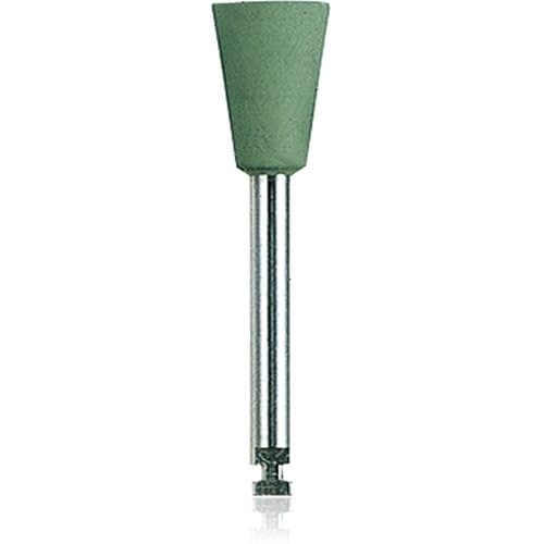 NTI Silicone Polisher, Green, Inverted Cone #60, RA Shank, 10/Pk, P0135-065 thumbnail 4
