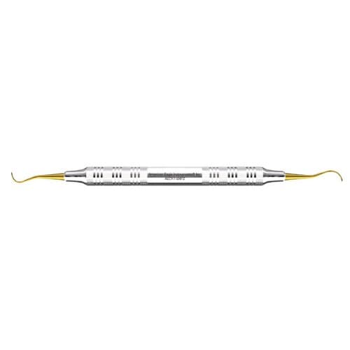 American Eagle XP Curette DE Younger-Good 7-8, EagleLite Stainless Steel Handle, Double End, 3/8" (9.5mm), AECY7-8XPZ - XP Curette DE Younger-Good 7-8 Z Handle - Image 1