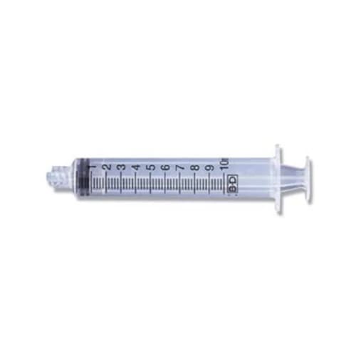 BD 309643 Syringe/Needle Combination, Luer-Lok Tip, Regular Bevel, 10 ml, 21 G x 1.5", Green, 100/Box - Syringe/Needle Combination, with Luer Lock Tip, Regular Bevel, 10 ml, 21 g x 1.5", Green, 100/Pk - Image 1
