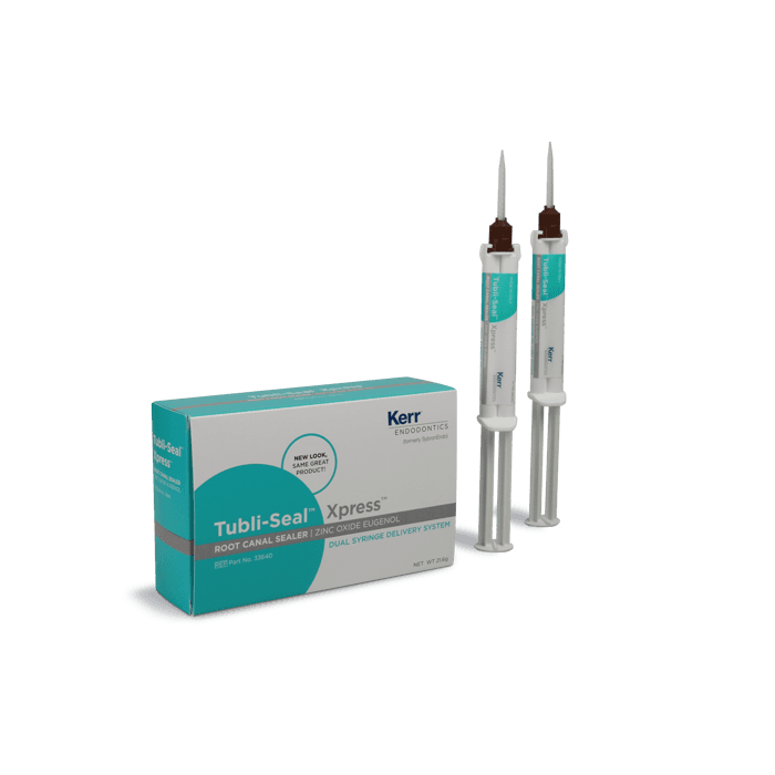 Kerr Tubli-Seal Xpress Root Canal Sealer, Zinc Oxide Eugenol, Automix Syringes, 10.7 g, 2/Pk, 33640 thumbnail 9