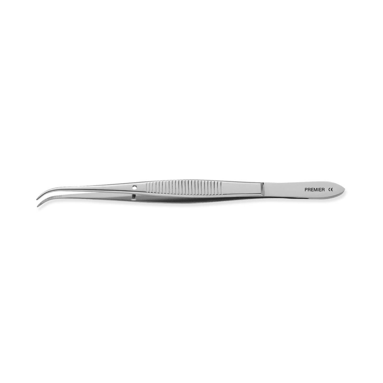 Premier Perry Cotton & Dressing Pliers, Serrated Curved Tips, 5", 1 Each, 9065082 thumbnail 2