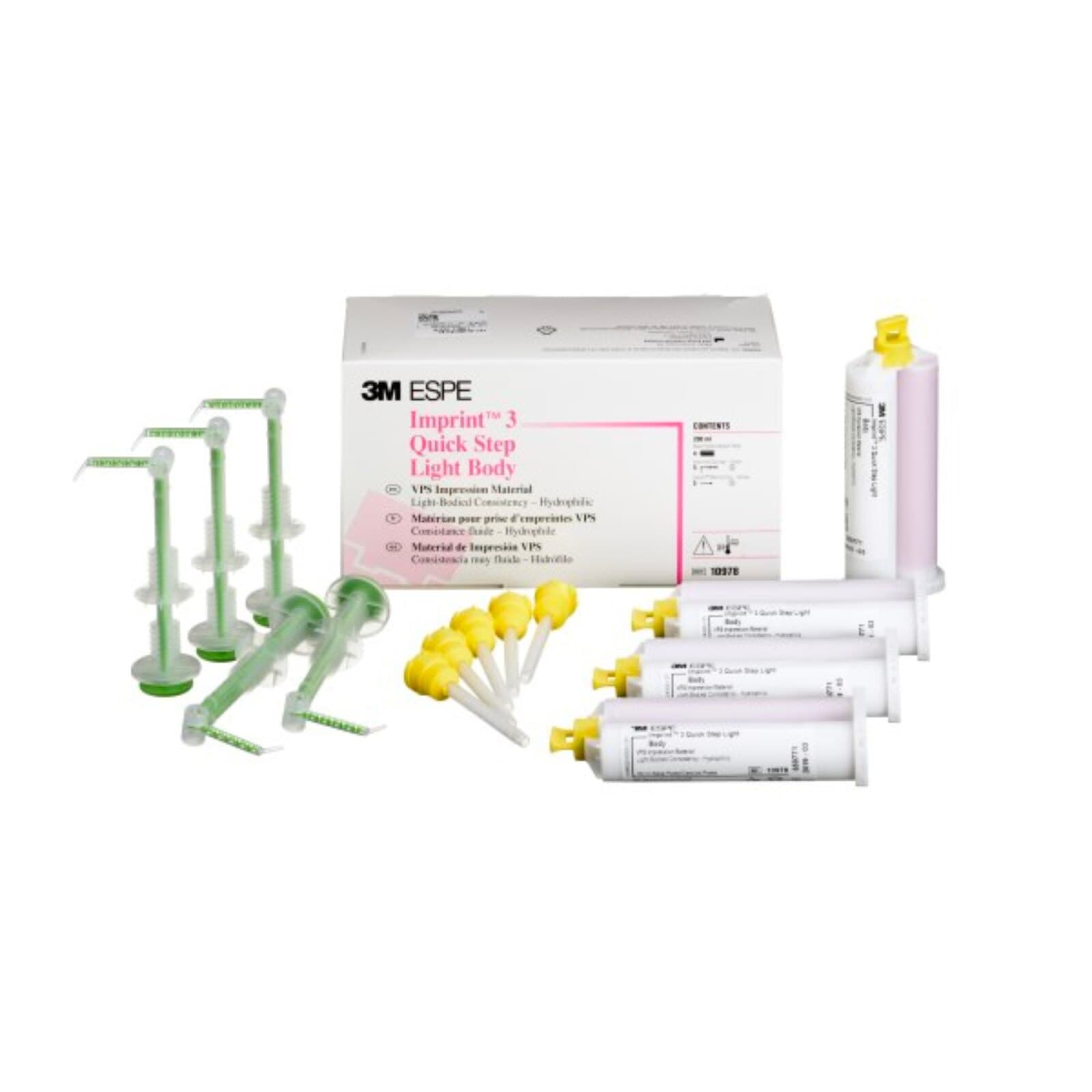 3M Imprint 3 Quick Step Light Body VPS Impression Material Refill, 4 x 50 ml Cartridges, Pink, 10978 thumbnail 8